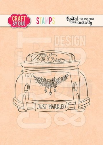 Stemple Wedding Car Ślubny Samochód CS020 Craft&amp;You Design