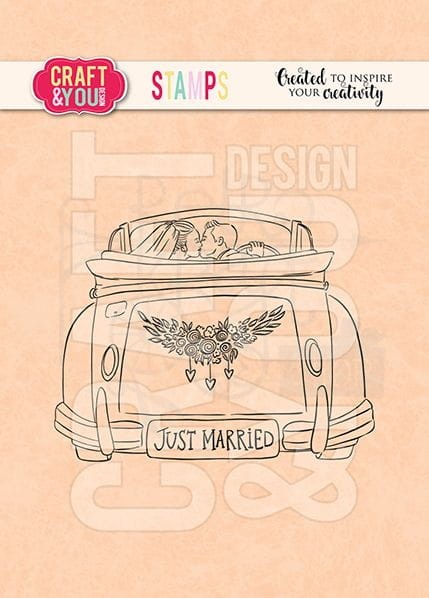 Stemple Wedding Car Ślubny Samochód CS020 Craft&amp;You Design