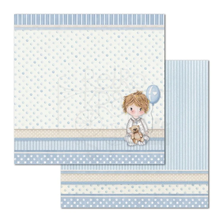 Zestaw papierów 30x30 Little Boy SBBL68 Stamperia 4