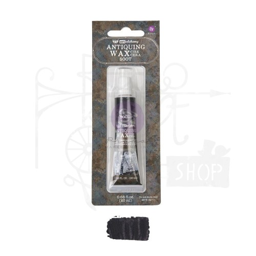 Wosk Soot sadza Finnabair Art Alchemy Antiquing Wax 20ml 969097 Prima