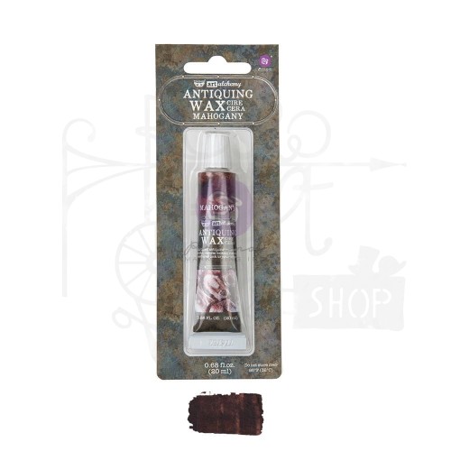 Wosk Mahogany mahoń Finnabair Art Alchemy Antiquing Wax 20ml 969073 Prima