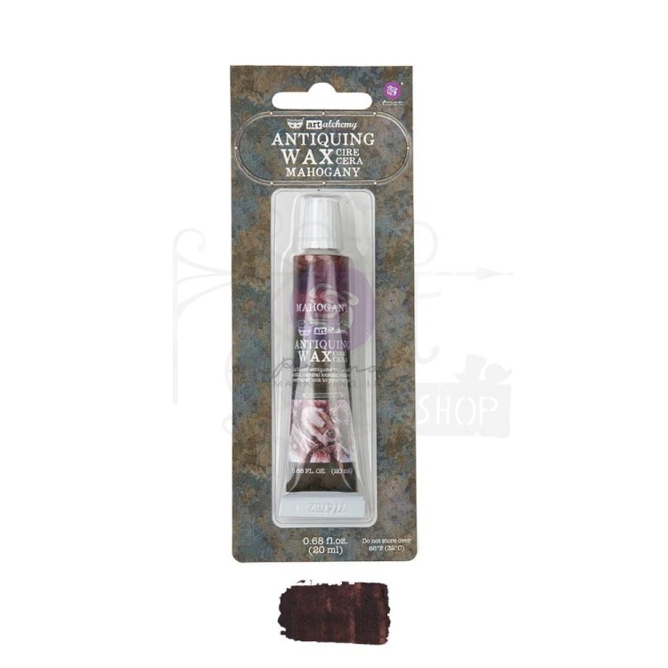 Wosk Mahogany mahoń Finnabair Art Alchemy Antiquing Wax 20ml 969073 Prima