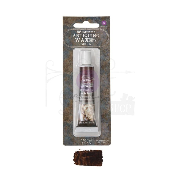 Wosk Sepia Finnabair Art Alchemy Antiquing Wax 20ml 969066 Prima