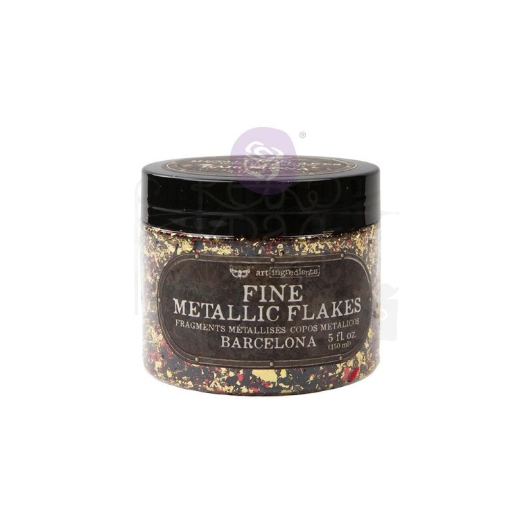 Płatki Finnabair Art Ingredients Fine Metallic Flakes 150ml - Barcelona 969219 Prima