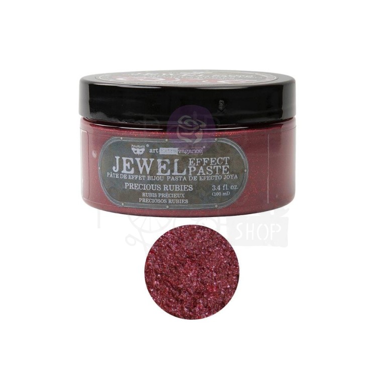 Pasta Art Extravagance Jewel Texture Paste Precious Rubies 100ml Finnabair AE969042 Prima