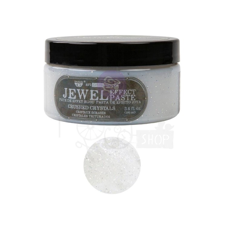 Pasta Art Extravagance Jewel Texture Paste Crushed Crystals 100ml Finnabair AE969004 Prima