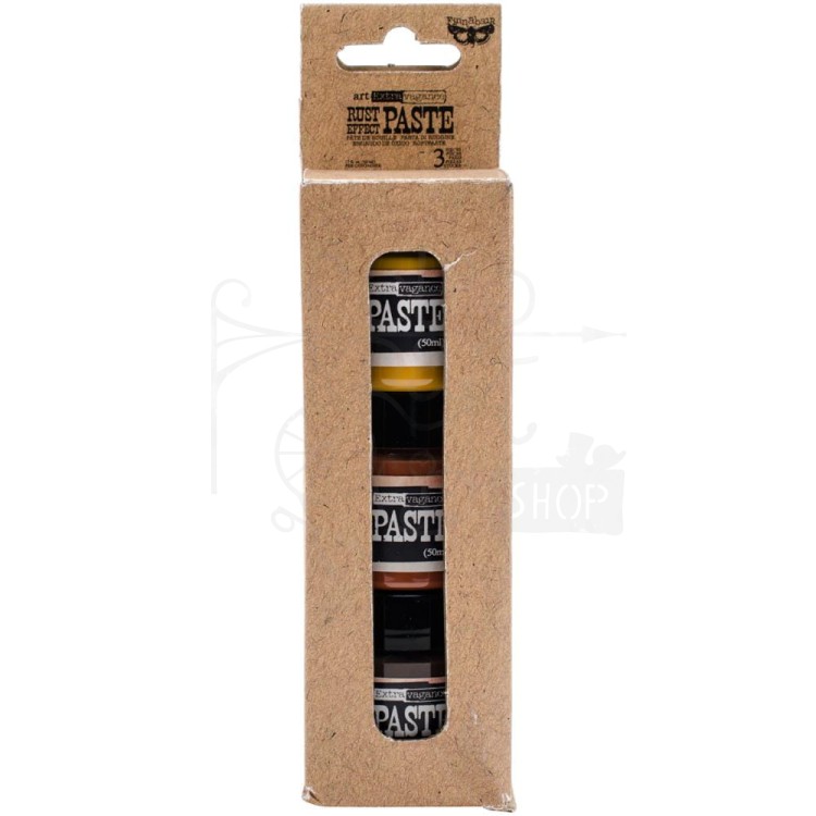 Zestaw past efekt rdzy Finnabair Art Extravagence Rust Effect Paste 3x50ml 963576 Prima 2