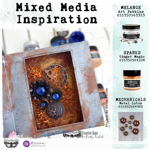 Art Pebbles kamyki Art Ingredients Melange Finnabair 963323 Prima 2