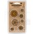 Ozdoby metalowe trybiki Finnabair Mechanicals Metal Embellishments Rustic Gears 963439 Prima 1