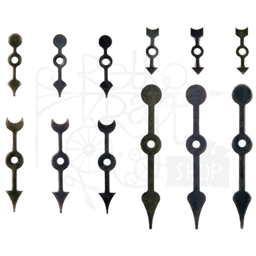 Ozdoby metalowe wskazowki Idea-Ology Metal Game Spinners TH92717 Tim Holtz 2