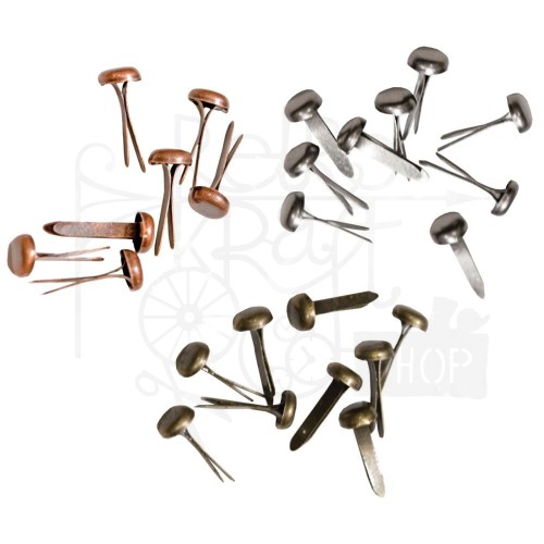Ozdoby metalowe ćwieki Idea-Ology Metal Long Paper Fasteners TH92703 Tim Holtz 2