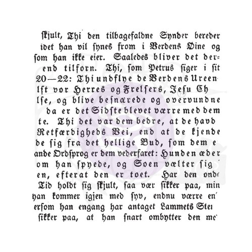 Stempel akrylowy 6x6cm Gothic Book Finnabair 966966 Prima 2