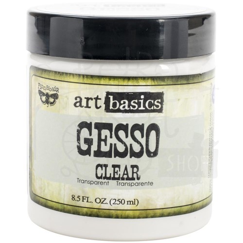 Gesso przeźroczyste Finnabair Art Basics Gesso Clear 250ml 961466 Prima