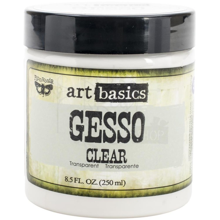 Gesso przeźroczyste Finnabair Art Basics Gesso Clear 250ml 961466 Prima