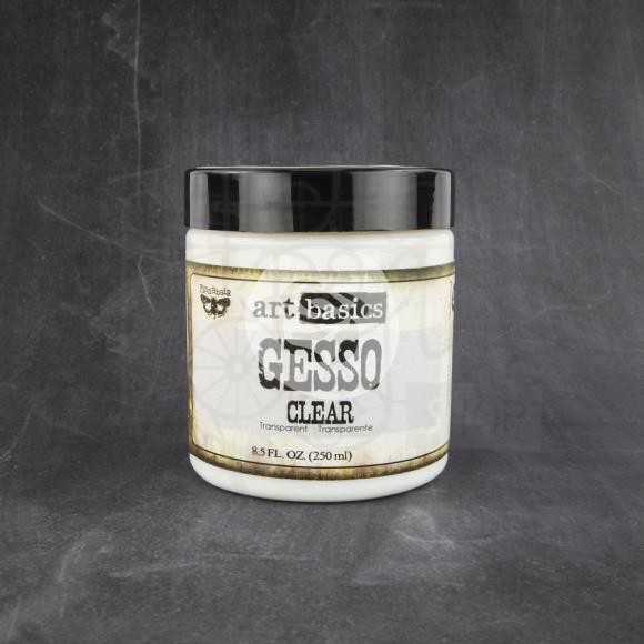 Gesso przeźroczyste Finnabair Art Basics Gesso Clear 250ml 961466 Prima