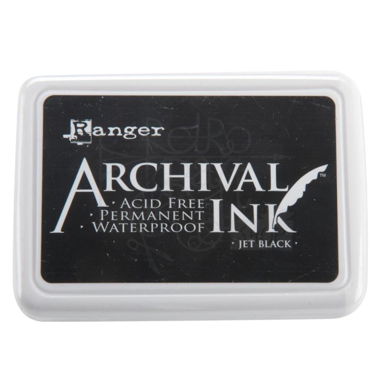 Tusz Archival - Jet Black Ink Pad AIP31468 Ranger