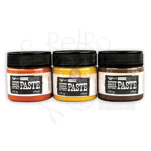 Zestaw past efekt rdzy Finnabair Art Extravagence Rust Effect Paste 3x50ml 963576 Prima