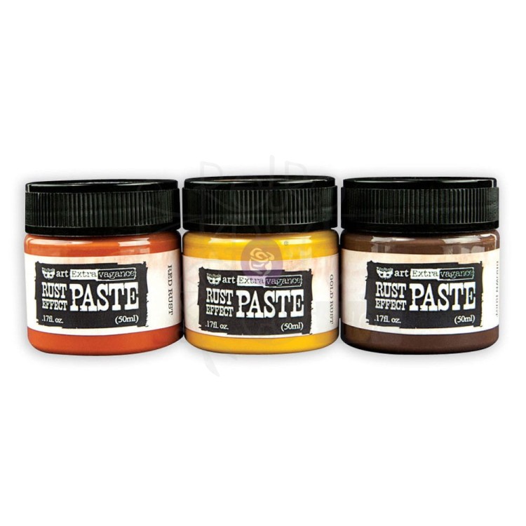 Zestaw past efekt rdzy Finnabair Art Extravagence Rust Effect Paste 3x50ml 963576 Prima