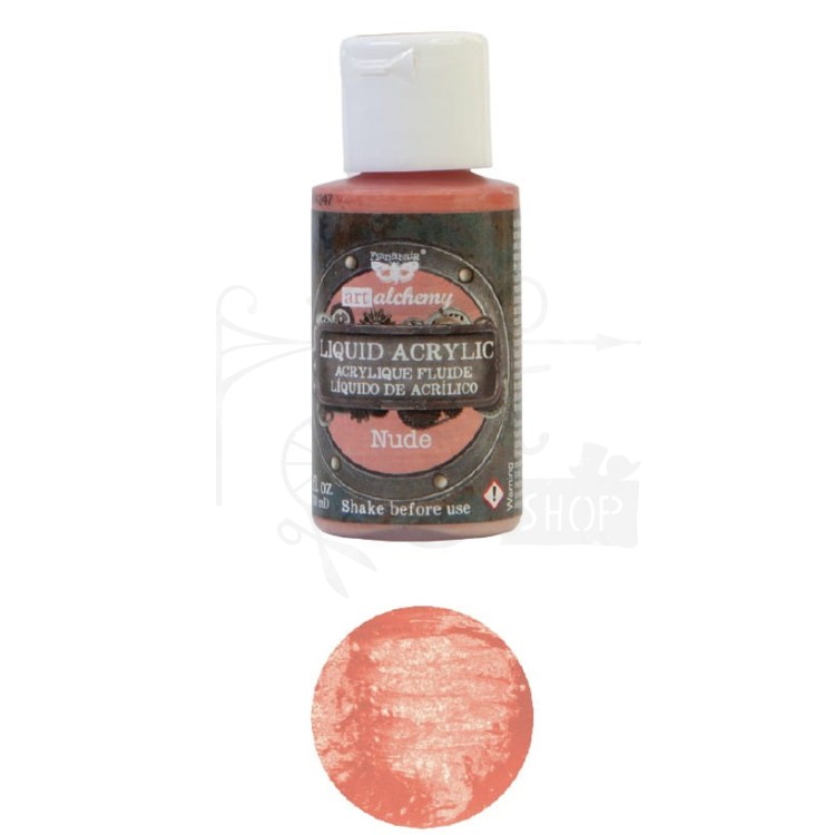 Farba Liquid Acrylic Nude Finnabair 30ml 968304 Prima