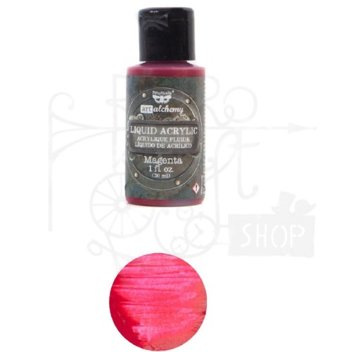 Farba Liquid Acrylic Magenta Finnabair 30ml 967260 Prima