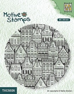 Stempel akrylowy Kamieniczki TXCS026 Nellie's Choice 1
