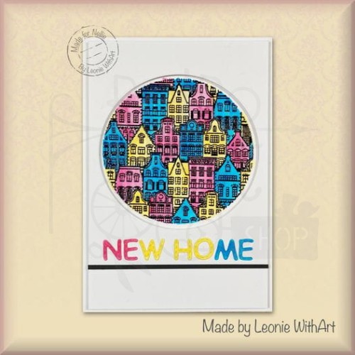 Stempel akrylowy Kamieniczki TXCS026 Nellie's Choice 2