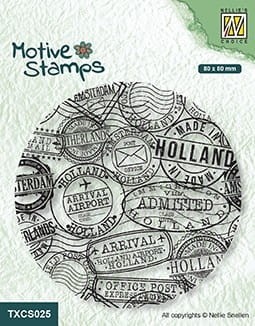 Stempel akrylowy Pieczątki pocztowe TXCS025 Nellie's Choice 1