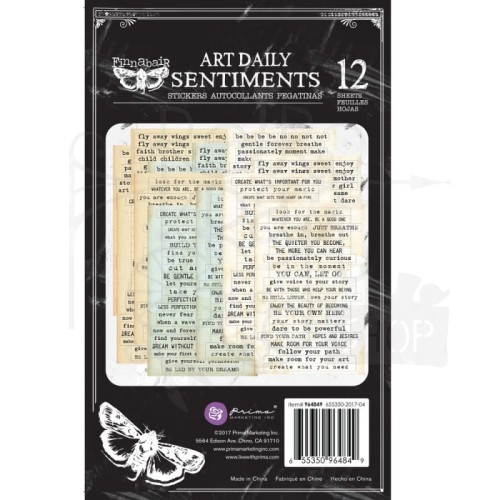 Papier samoprzylepny 12szt Sentiments 964849 Prima