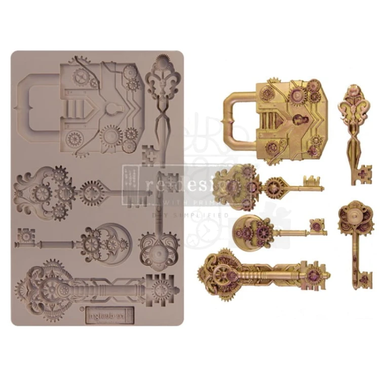 Foremka silikonowa Mechanical Lock &amp; Keys ReDesign 652159 Prima