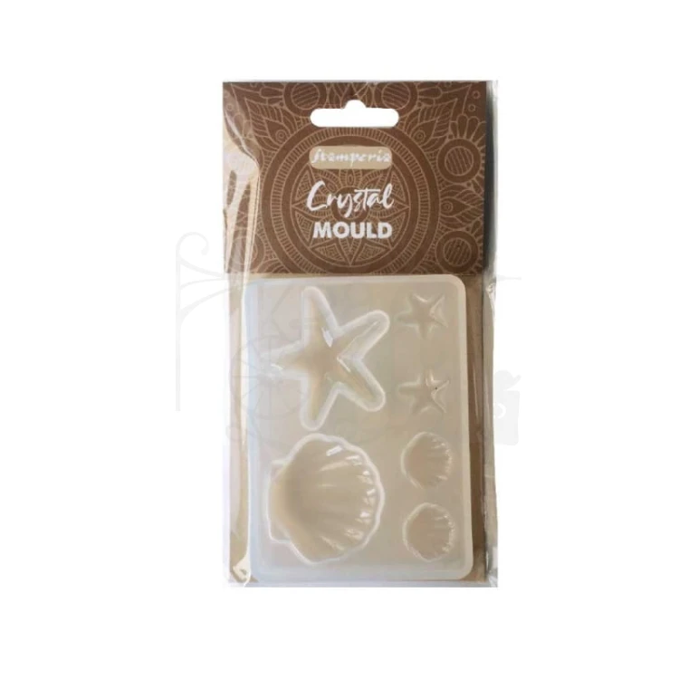 Foremka mini 6x8,5cm muszelka, rozgwiazda KACM01 Stamperia