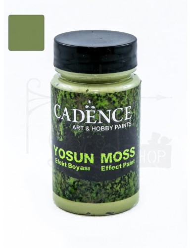 Farba Efekt Mchu 90ml jasna zieleń MECH3633 Cadence 1