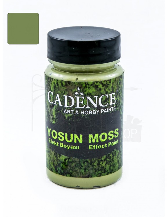Farba Efekt Mchu 90ml jasna zieleń MECH3633 Cadence 1