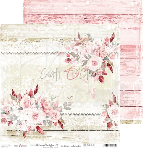 Papier 30x30 A Cordial Invitation 02 CC-C45-CI-02 Craft O'Clock