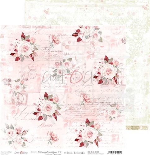 Papier 30x30 A Cordial Invitation 05 CC-C45-CI-05 Craft O'Clock