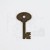 Ozdoba metalowa Klucz Key 6 STE Mitform 1