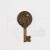 Ozdoba metalowa Klucz Key 2 STE Mitform 1
