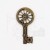 Ozdoba metalowa Klucz Key 4 STE Mitform