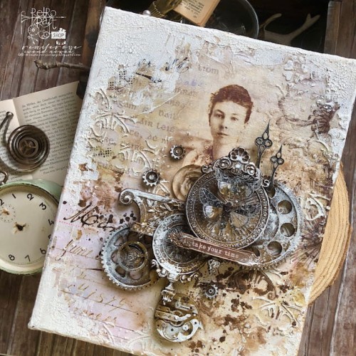 Mixed Media Tissue Paper ok. 70x50cm - Notes Finnabair 968106 Prima 1