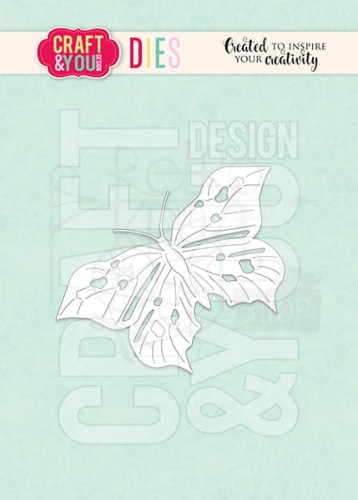 Wykrojnik Butterfly 1 Motyl 1 CW126 Craft &amp; You Design