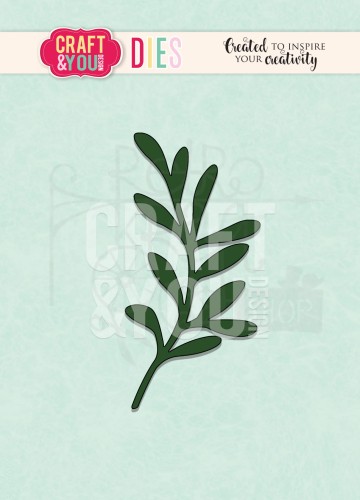 Wykrojnik Mistletoe Twig Gałązka jemioły CW092 Craft &amp; You Design