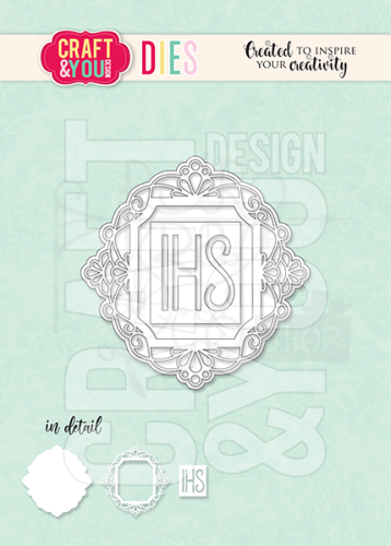 Wykrojnik Frame IHS Ramka IHS CW169 Craft &amp; You Design