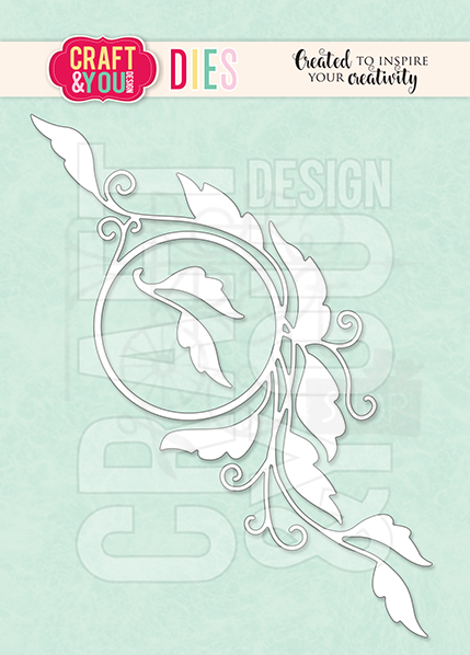 Wykrojnik Flourish Frame Kwitnąca Ramka CW175 Craft &amp; You Design