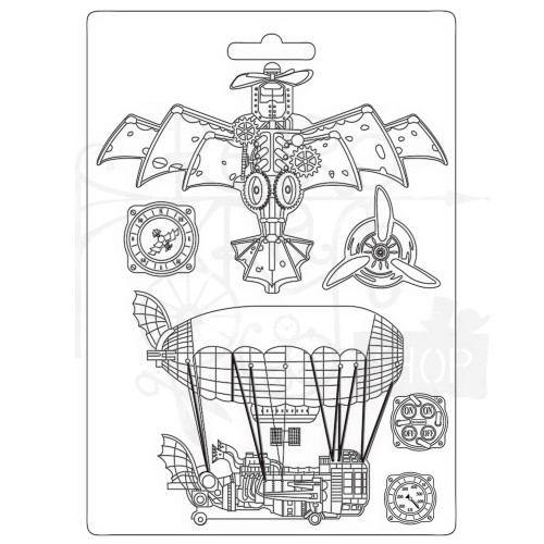 Foremka A4 Sir Vagabond Aviator Aircraft Smolot Balon Sterowiec K3PTA4540 Stamperia