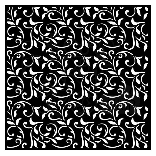 Maska szablon 18x18cm You and Me Texture Tło ornamenty KSTDQ68 Stamperia