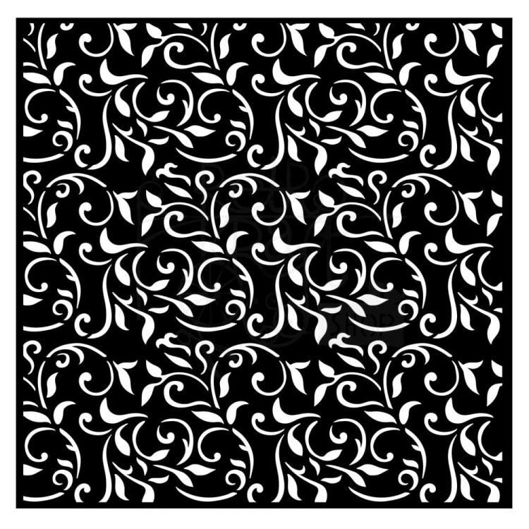 Maska szablon 18x18cm You and Me Texture Tło ornamenty KSTDQ68 Stamperia