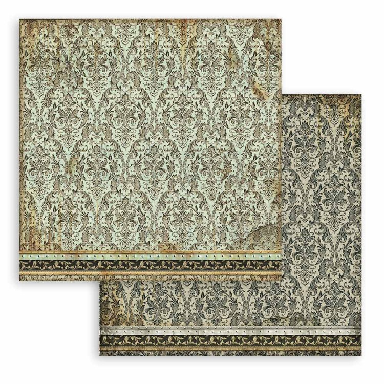 Zestaw papierów 20x20 Sir Vagabond Aviator Backgrounds Selection Tła SBBS63 Stamperia 29