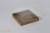 Pudełko z pełną szybką duże kwadratowe - kraft 15x15x2,5 2