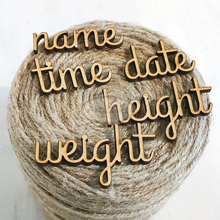 Baby metrics - name, time, date, height, weight - napisy HDF Artistiko