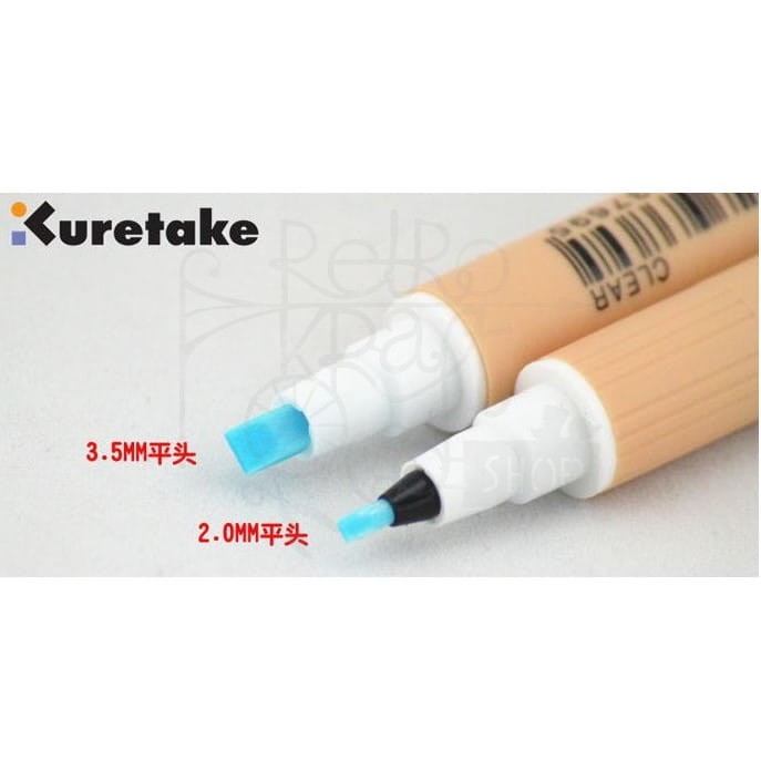Pisak do embossingu Emboss Pen Calligraphy Clear TC3200 Kuretake 2
