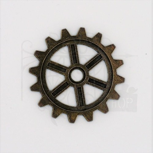 Ozdoba metalowa Koło zębate Gear 40mm STE 4 Mitform